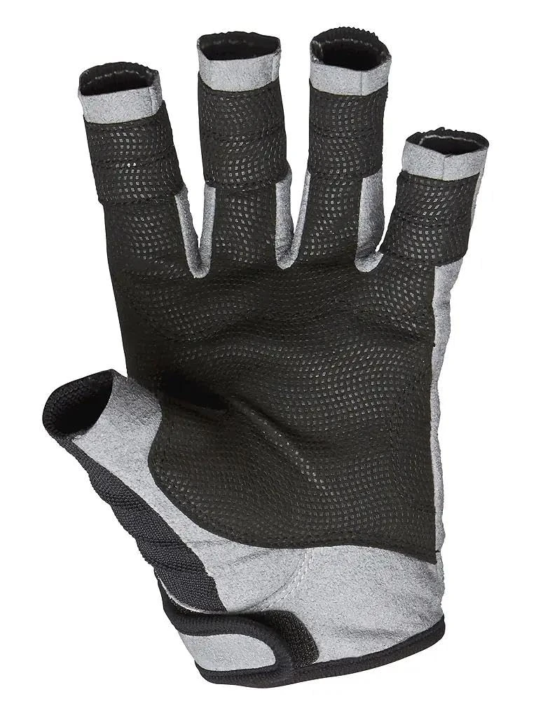 Helly Hansen Unisex Sailing Glove Short, Black, M