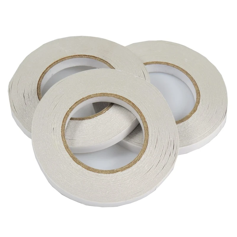Triplast 50 m 12 mm Powerful Grip Double Sided Tape (Pack of 48)