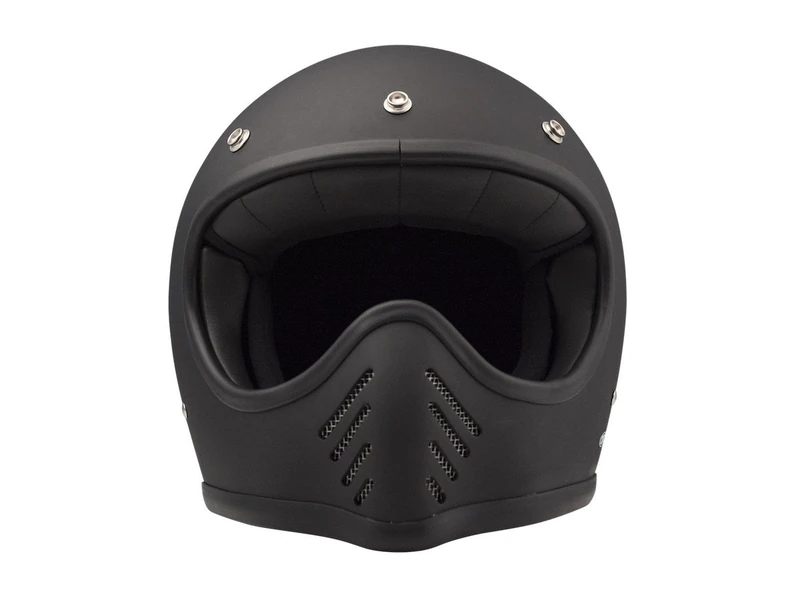 DMD 1FFS40000MB02 Seventyfive Motorcycle Helmet, Matt Black, S