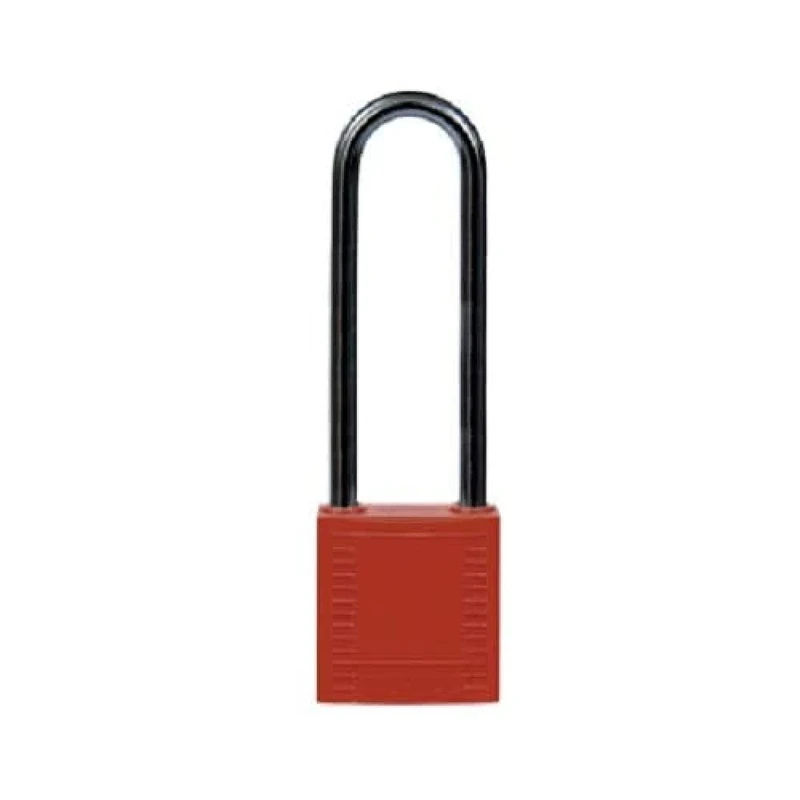 Compact Security Padlocks, 32mm x 77mm x 16mm, Orange, Pack of 6