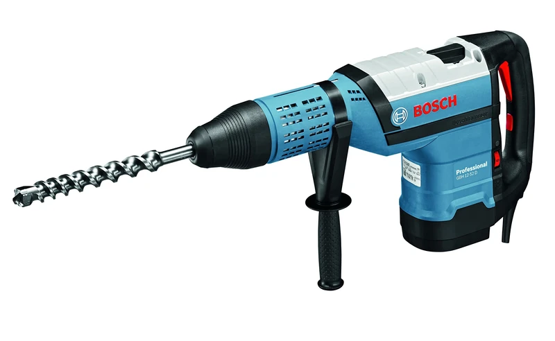 Bosch Professional Rotary Hammer GBH 12-52 D (with SDS max, 19 J imapct Energy, incl. Auxiliary Handle, Machine Cloth, Carrying case)