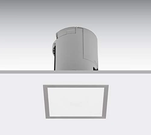 Daisalux Lens - Downlight Square Lens N20 230V 1H Silver Grey - Image 1