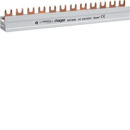 Hager KB190B Single Pole Bridge 57 Modules - Image 1