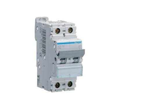 Hager nr series - Magnetic Bipolar Switch 32a Curve-c