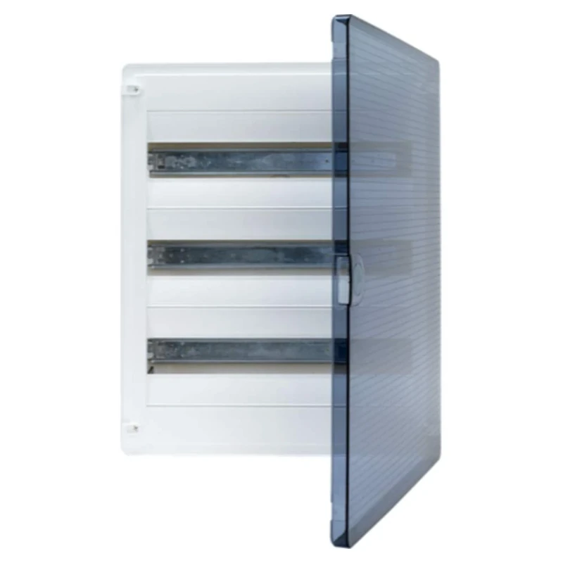 Hager Golf Series vs – Golf Box Series Vison Surface 3 Rows 36 Modules Transparent Blue + Strip