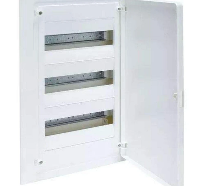 Hager Golf vf Series - recessed Golf Box vf Series 3 Rows 36 modules Opaque White Strip