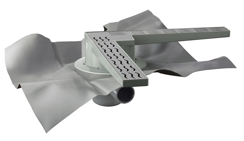 OMP 474181851 Gully Skipper Angular Siphonic Boat Shower Tray - Image 1