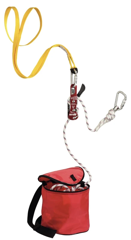 Miller Ready-To-Use Evacuation Kit INDY 20M With Anti-Panic Function, Manually Adjustable And Compact INDY Descender, Well Suited For Rescue From Cranes/Platforms, 1006026 (1 Piece) - Image 1