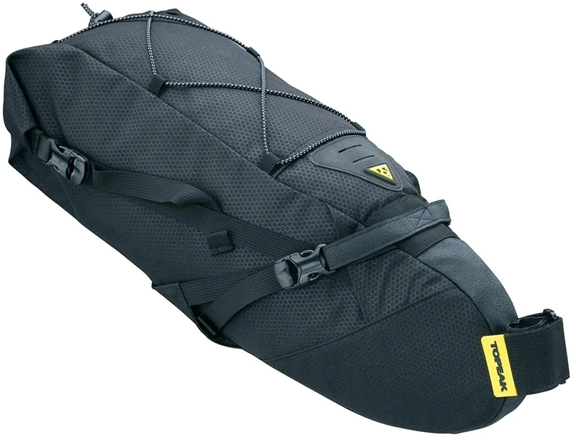 Topeak Back Loader Seat Post Mount 6 Liter Black Bike Packing Bag, Backloader
