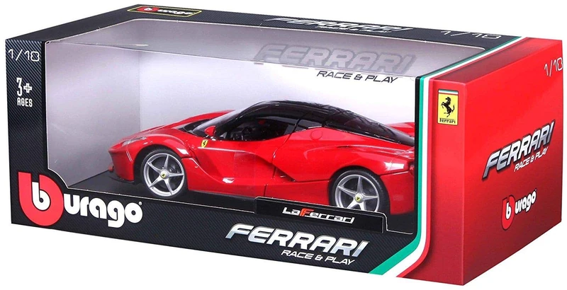 Bburago B18-16001R 1:18 Scale The Laferrari From The Race And Play Series Die-Cast Model