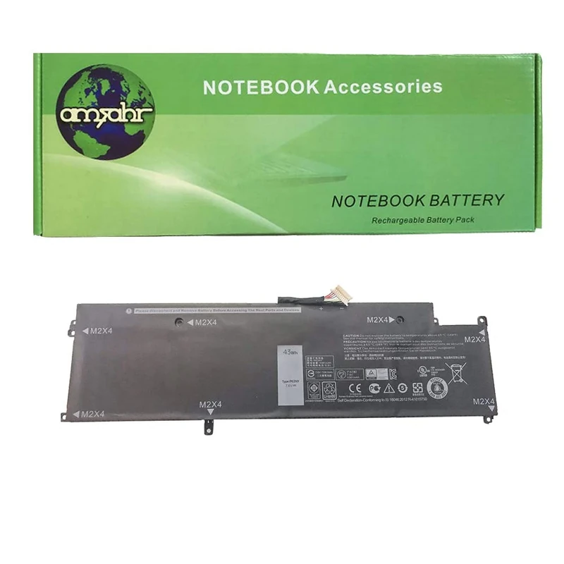 amsahr 7.6 V 43 Wh Replacement Battery for DELL P63NY/Latitude 13 7370/Latitude 7370/N3KPR