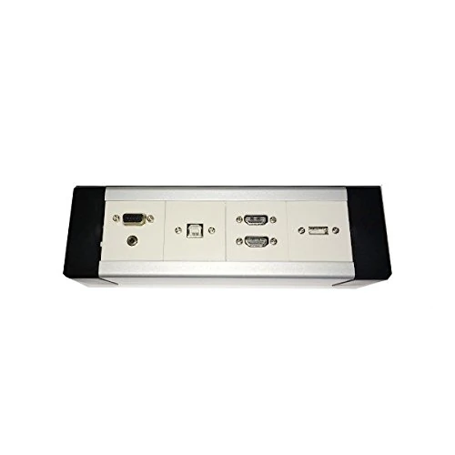 Inconnu Surface-mounted aluminium box 45x45-4 box 45x45 (230x70x60mm) - Image 1
