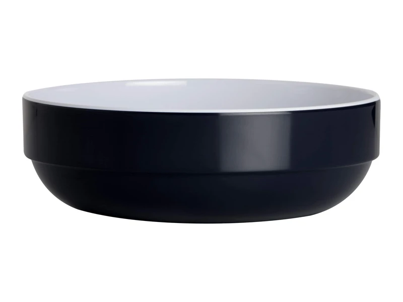 Marine Business Monaco Soup/Cereal Bowl, Pack of 6, Melamine, White, Blue and Red