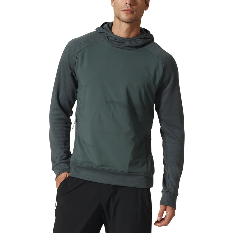 Adidas Men CTC Wool Hoodie Sweatshirt - Multicolor/HIEUTI, Size 168 - Image 1