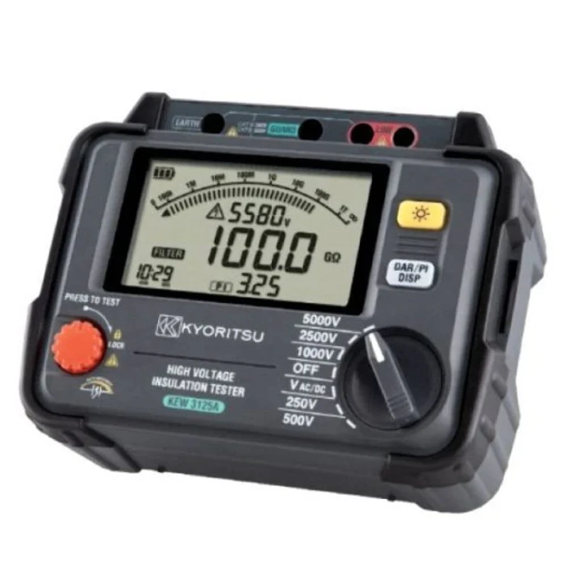 Kewtech KEW3125A High Voltage Insulation Tester, 5000V