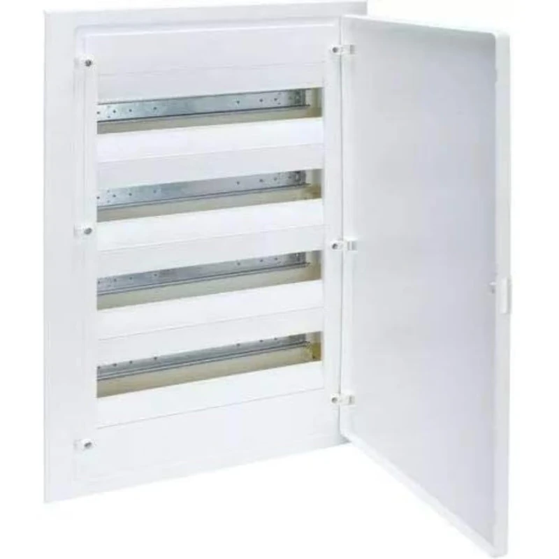 Hager Golf vf Series – recessed Golf Box vf Series 4 Rows 72 modules Opaque White + qc