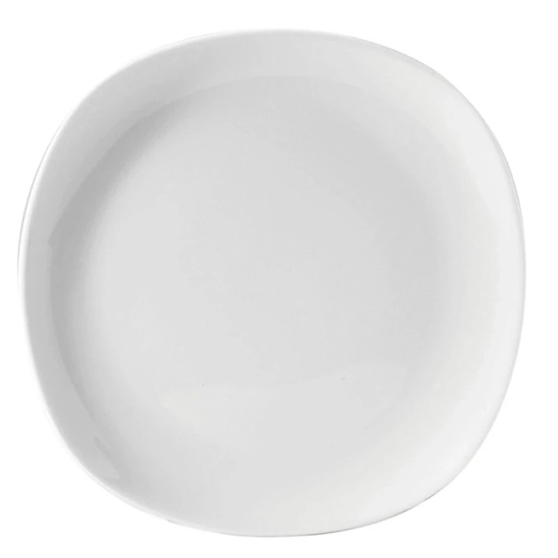Utopia Titan Soft Square Plates 11.5" / 29cm - Set of 6 - Super Vitrified Crockery, Square Plates