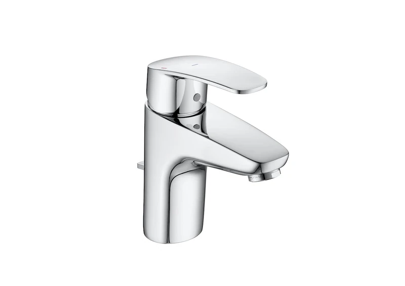 Rock a5 a3098 °C00 Basin Mixer Tap with Pop-Up Waste, Cold Start