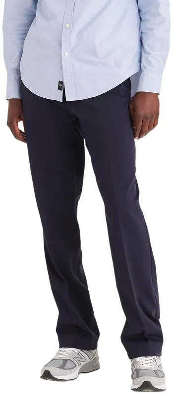 Dockers Men's Classic Fit Easy Khaki Pants Casual Navy, 32W / 30L
