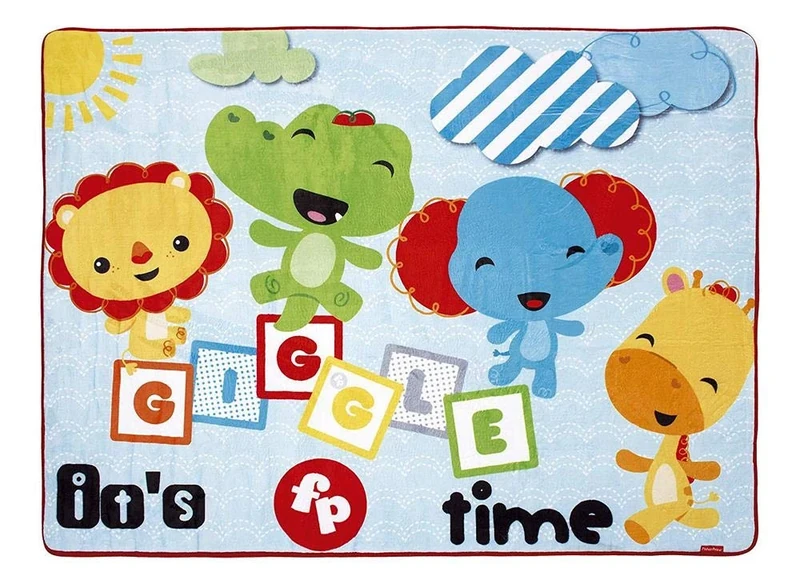 Fisher-Price Fleece Room Carpet, 117 X 157 cm - Image 1