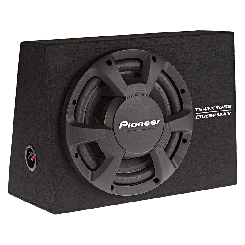 Pioneer TS-WX306B 30cm subwoofer pre-loaded in sealed enclosure (1300W)