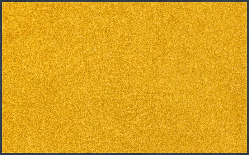 wash+dry Trend-Colour Honey Gold Acrylic Doormat, Acrylic, yellow, 75 x 120 x 0.7 cm