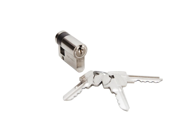 Tesa Assa Abloy 52006010N, Security Cylinder, TE5, Short Lave, Wrench, Nickel, 60 x 10 mm