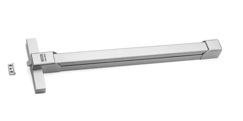 Tesa Assa ABLOY TOP1S108GG Overlay Panic Bar TOP1S, Grey-Grey