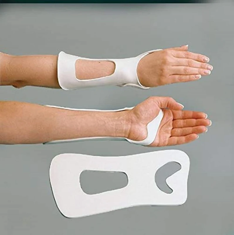 Rolyan - Wrist dorsal splint, small/medium size, dynamic splint, easy to use, metacarphalangeal recovery (MCP) - Image 1