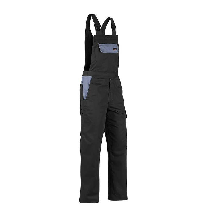 Blakläder 266512109994C156 Size C156 "Industry" Bib Overall - Black/Grey