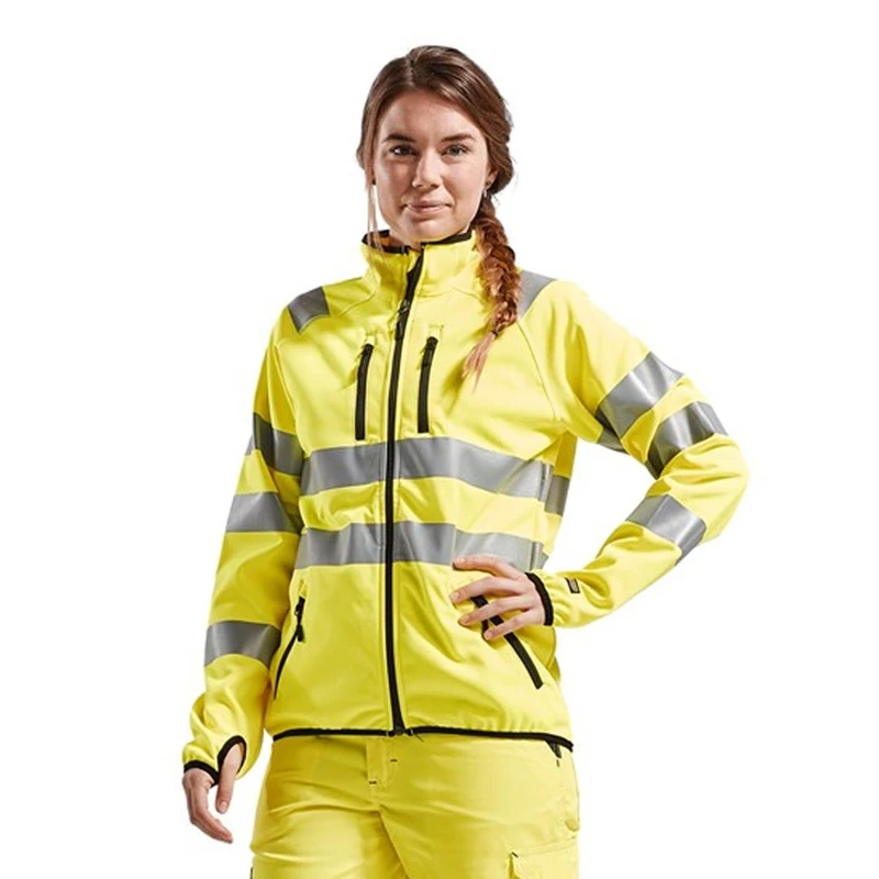 Blakläder 492625123300XL Size X-Large Ladies Softshell-Jacket - Yellow