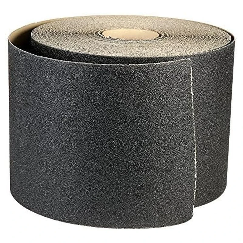 Mercer Industries 400080 Silicon Carbide Paper Floor Sanding Roll, 8" x 50 yd, Grit 80F