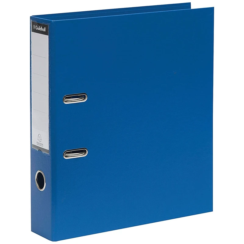 Guildhall Lever Arch File A4 80mm Spine Blue - Pack of 10