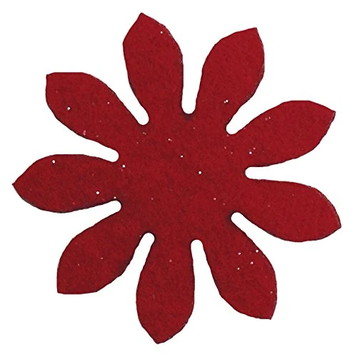 Petra's Craft News A BLFG4903 – 28 Sprinkles Fliz, rot, 18 x 12 x 5 cm
