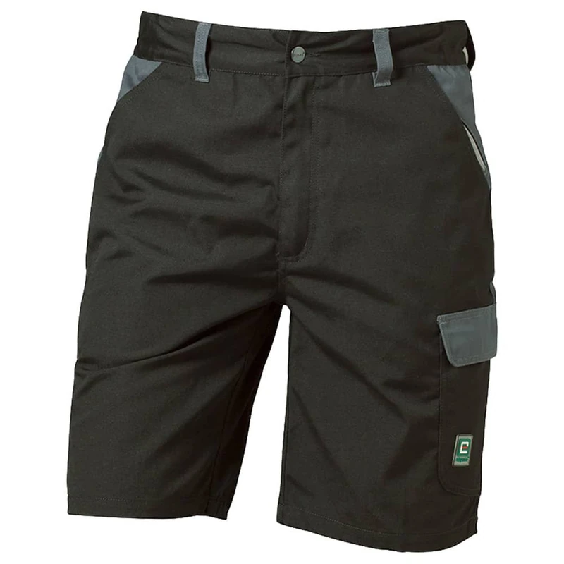 Elysee 22548-56 Size 56 "Rio" Canvas Shorts - Black/Grey - Image 1