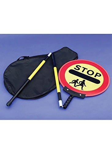 Caledonia Signs 58091 Stop Children Lollipop Sign, 450 mm Diameter, 1500 mm Pole