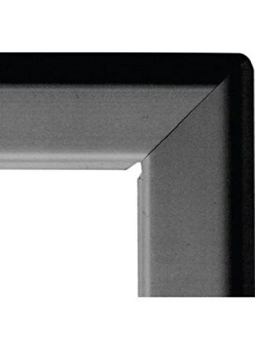 Caledonia Signs 58964 A2 Snap Frame, 25 mm, Black