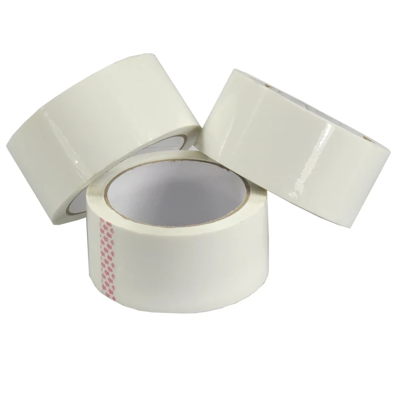 Triplast 48 mm x 66 m Low Noise Packing Parcel Tape - White (Pack of 36)