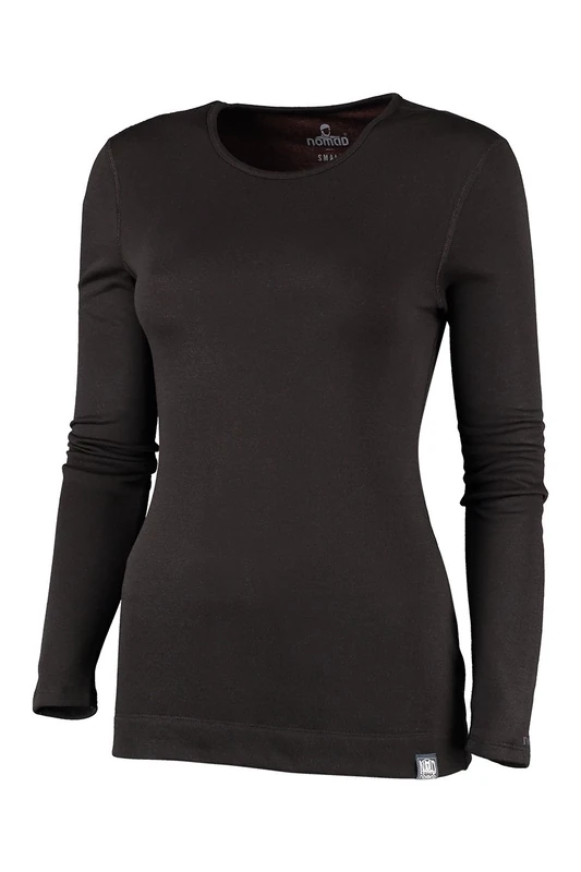NOMAD Women's Rough Shirt, Black, S - Image 1