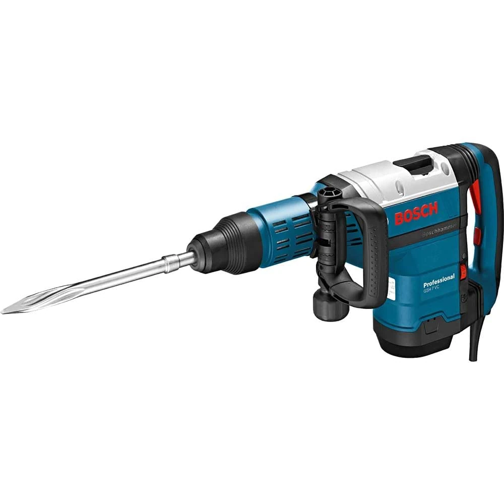 Bosch Professional Corded Demolition Hammer GSH 7 VC (110V, with SDS Max, carrying case)