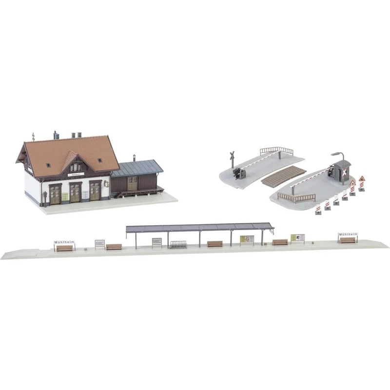 Faller - MULHEIM N Station Set, F239001, Not Specified