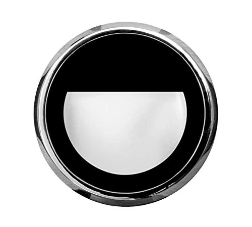 Daisalux lecu - Llecu/Floor Rc Black/Clear Glass Chrome/Chrome