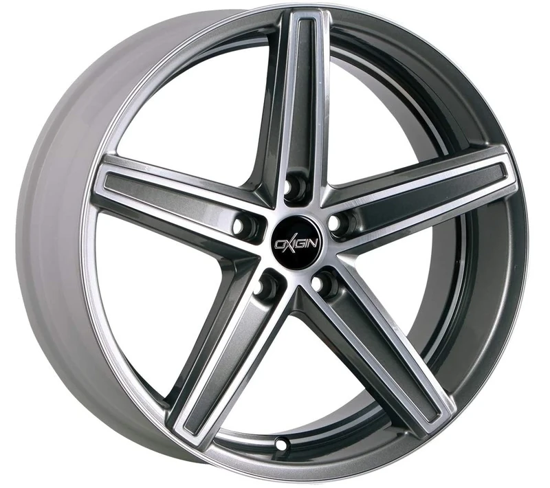 Oxigin 18 Concave 8.50 x 18 Offset 45 Bolt Pattern 5.00 x 112.00 Centre Bore 66.60 OXACHTZEHN8518H145GFPHD, Graphite Full Polish