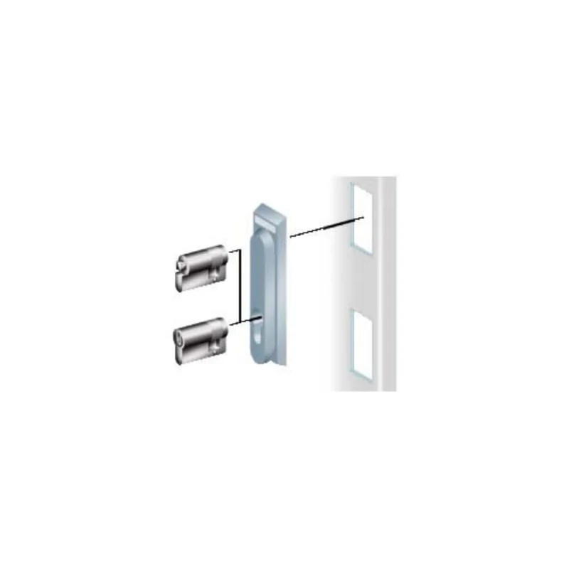 Schneider Electric nsytljisme Cylinder and Key JIS for Half 3 Point Retractable Closure PLM or PLD - Image 1