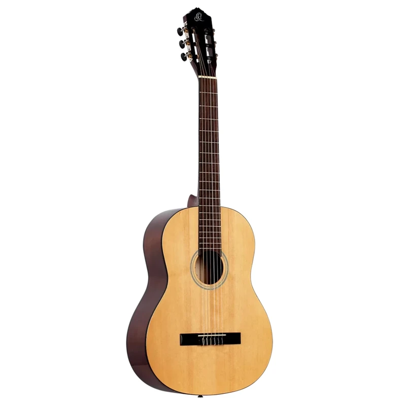 Ortega Guitars 4/4 Classical Guitar – Student Series – Spruce, Catalpa, Gloss Natural (RST5)