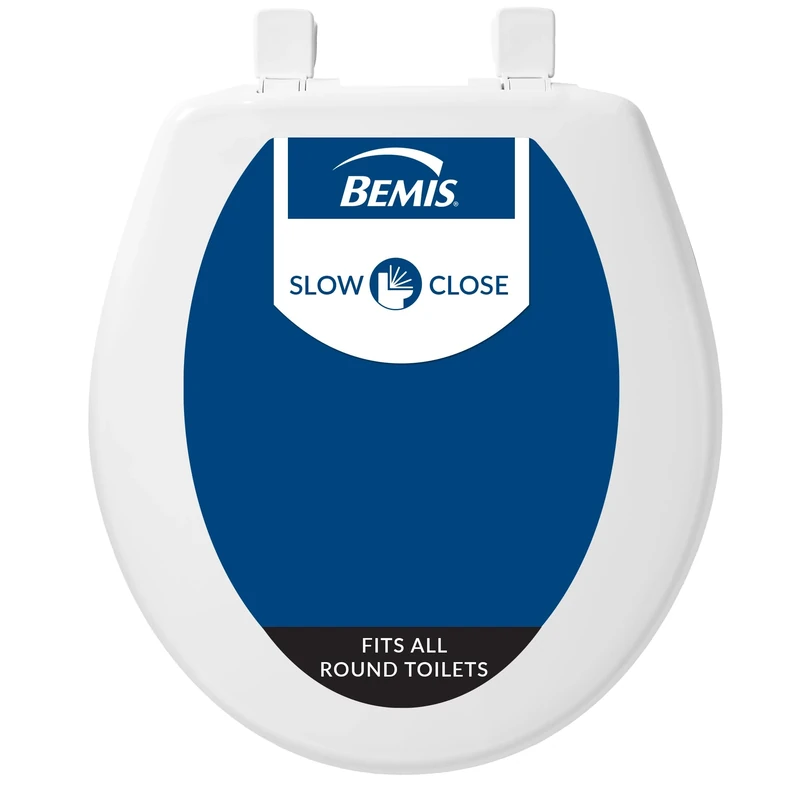 Bemis 730SLEC 000 Toilet Seat, White, Round