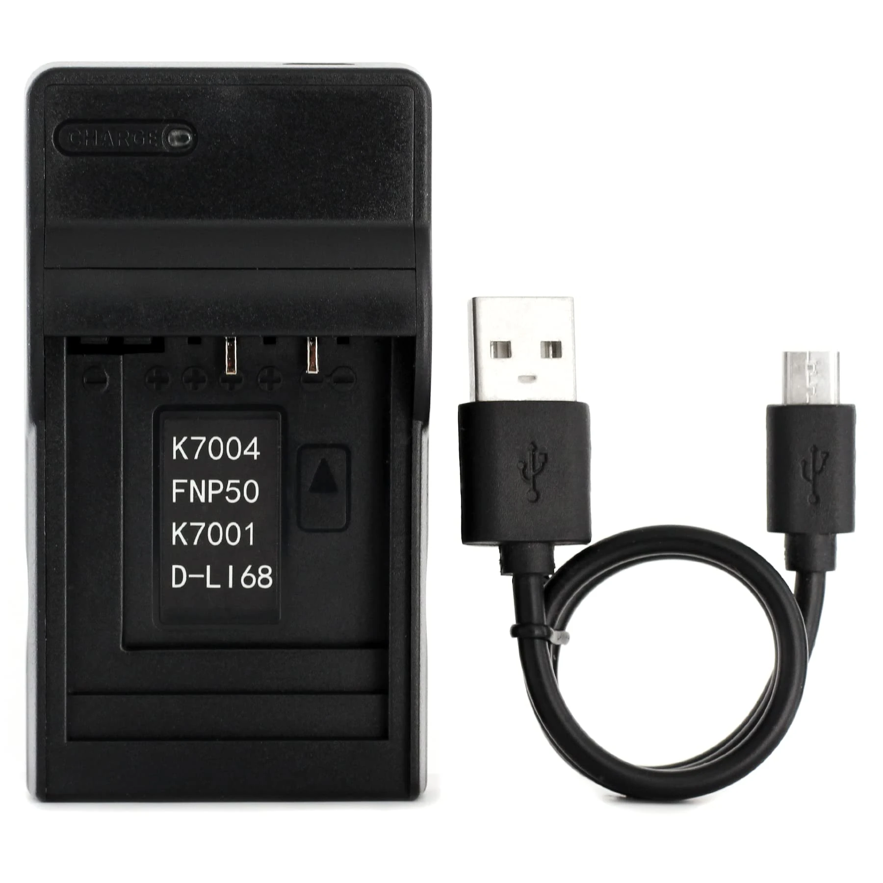 Norifon NP-50 USB Charger for Fujifilm FinePix F200EXR, F300EXR, F500EXR, F550EXR, F660EXR, F750EXR, F770EXR, F800EXR, F850EXR, F900EXR, X10, X20, XP100, XP150, XP170, XP200 Camera and More