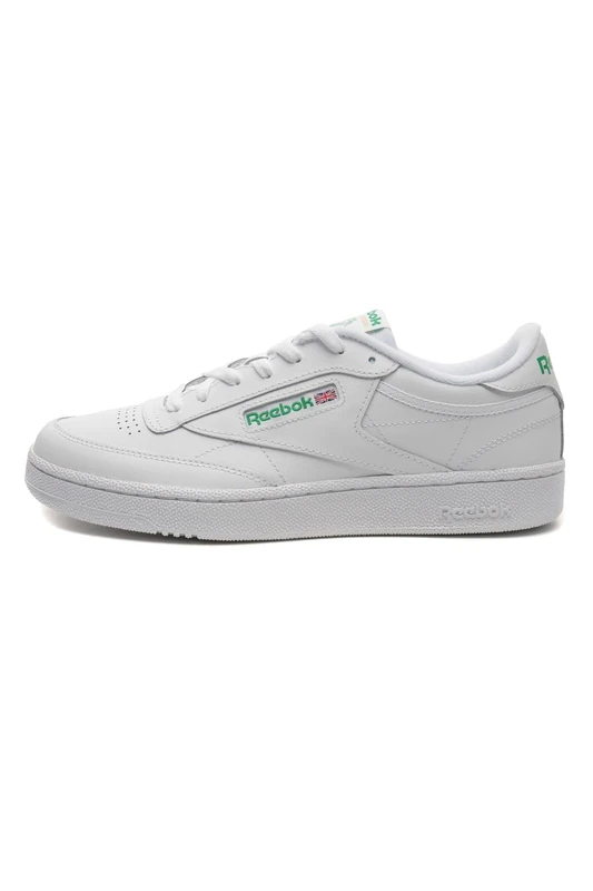 Reebok Club C 85, White/Green, 8.5