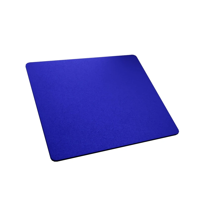 rhinocables Fabric Gaming Mouse Mat, 5mm Thick Gaming Mouse Pad, Non-Slip Foam Mousepad, 260 x 220 x 5mm (Blue)