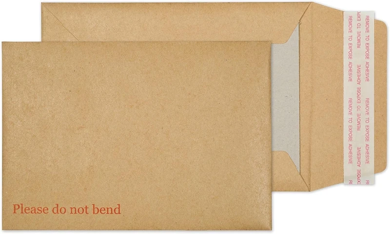 Blake Purely Packaging C6 (A6) 162 x 114 mm 120gsm Printed Board Back Envelopes (2112) Manilla - Pack of 250
